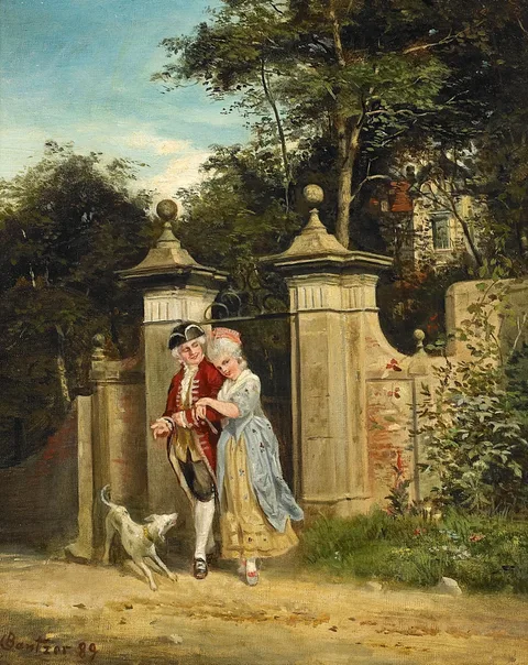 Carl Ludwig Noah Bantzer, The walk