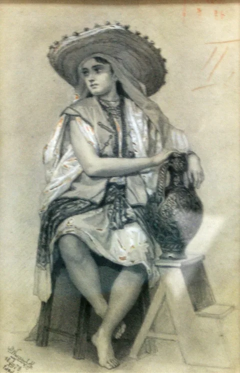 Henryk Weyssenhoff, The girl from the east