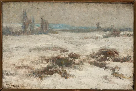 Henryk Weyssenhoff, Winter landscape
