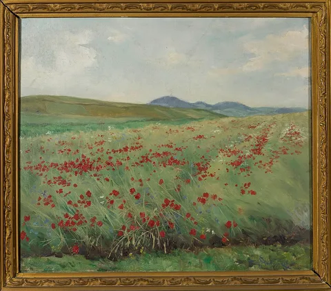 Henryk Weyssenhoff, Field of poppies