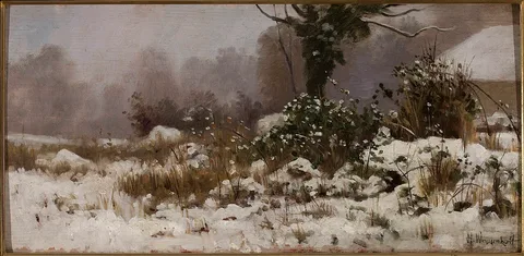 Henryk Weyssenhoff, Winter landscape
