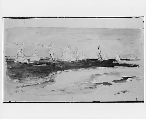 Walter Shirlaw, Seascape