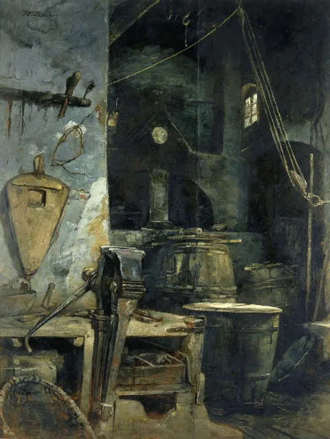 Walter Shirlaw, Bell Foundry, Germany