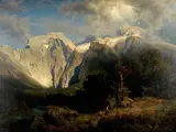 August Wilhelm Leu, Limestone Mountain Landscape