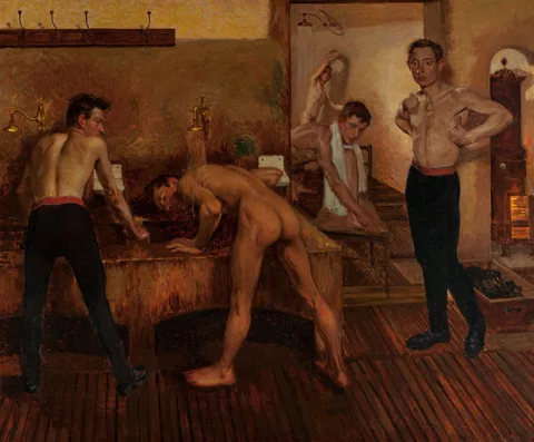 Miloš Jiránek, Showers in a Prague Sokol I