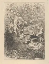 Eugen Napoleon Neureuther, Illustration to the poem “The Flower’s Revenge” (Der Blumen Rache – Ferdinand Freiligrath)