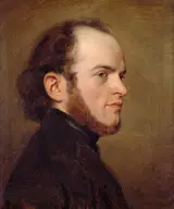 Friedrich Eduard Meyerheim, Portrait of Adolph Menzel in younger days