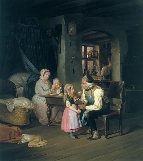 Friedrich Eduard Meyerheim, Grandpapa's Favourite