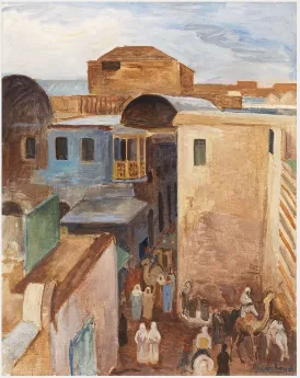 Jean Marchand, A Street in Damascus