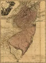 William Faden, The Province of New Jersey, Divided into East and West, commonly called The Jerseys