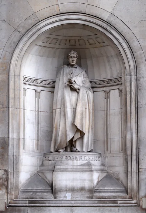 William Reid Dick, Statue of John Soane