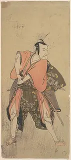 Katsukawa Shunshō, The Actor Ichikawa Danjuro V as a Samurai Ready to Fight