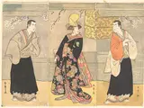 Katsukawa Shunshō, Drama of Hikeyahike Kanhiki Dojoji