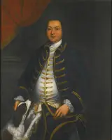 John Lewis, Captain the Hon. Richard Barry R.N. (1721–1787), with his spaniel