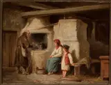 Henryk Pillati, In a peasant cottage