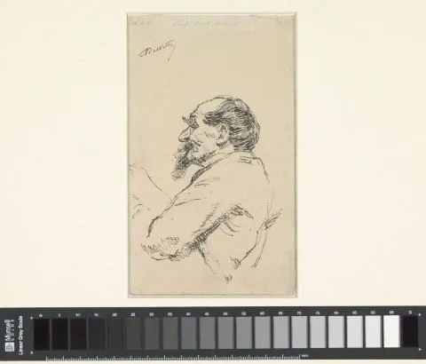 Giuseppe De Nittis, Krantlezende heer