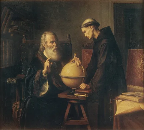 Félix Parra, Galileo Demonstrating the New Astronomical Theories at the University of Padua