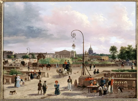 Giuseppe Canella, Place de la Concorde, Paris