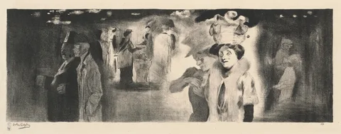 John Copley, A Night Scene