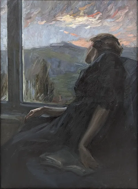 Odo Dobrowolski, Woman at the Window