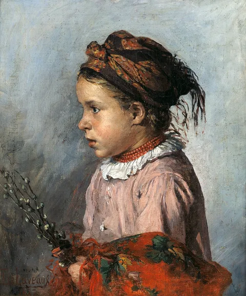 Ludwik de Laveaux, Small girl