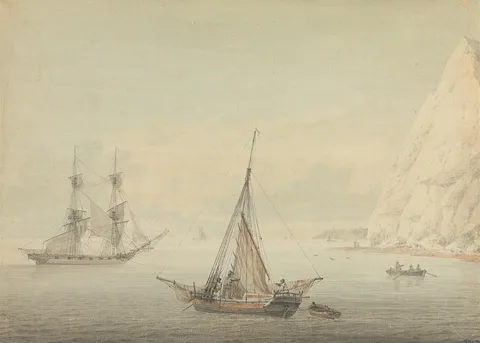 Samuel Atkins, Shakespeare Cliff, Dover