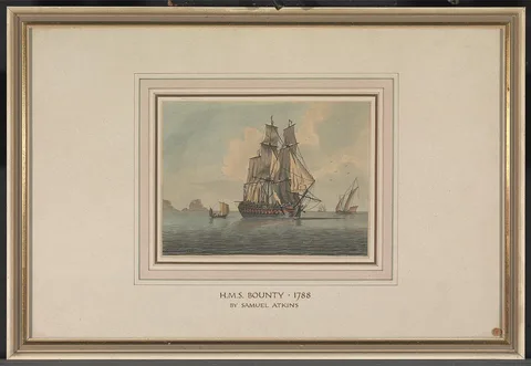 Samuel Atkins, A Third-Rate in Coastal Waters
