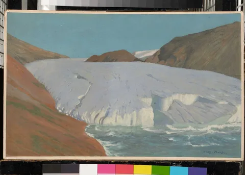 Charles Pears, A glacier