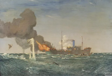 Charles Pears, HMS Dunraven