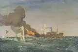 Charles Pears, HMS Dunraven