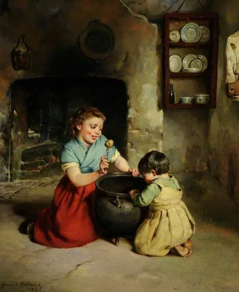 Howard Helmick, A Frugal Meal