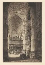 Albany E. Howarth, The Great Screen & Choir, Burgos