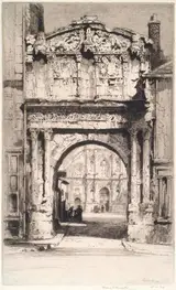 Albany E. Howarth, Porte St Pierre, Auxerre