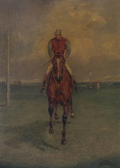 Samuel Henry Alken, 'Ossian', Winner of the Doncaster St Leger