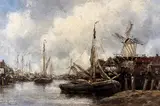 Hermanus Koekkoek the Younger, The Old Creek, Noorden, Holland