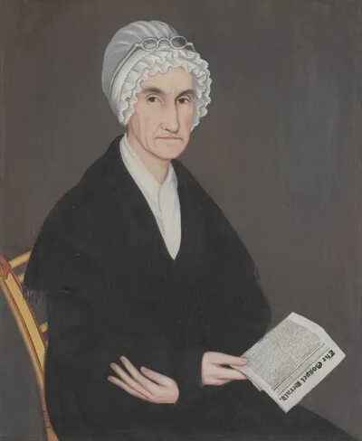 Ammi Phillips, Mrs. Reuben Allerton (Lois Atherton)