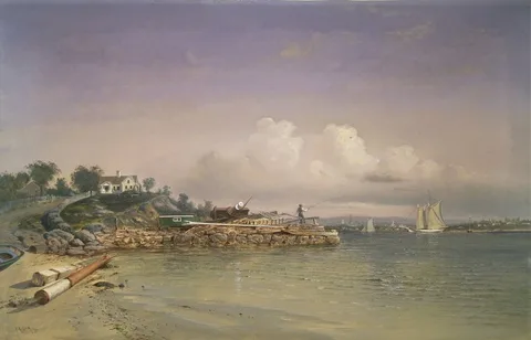 Francis A. Silva, View near New London, Connecticut