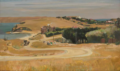 Harry Linley Richardson, A Summer Morning, Titahi Bay