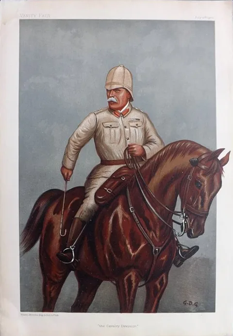 Godfrey Douglas Giles, The Cavalry Division