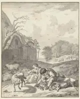 Barent Gael, Herder en een herderin