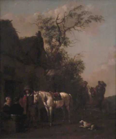 Barent Gael, Rest at a Village Inn