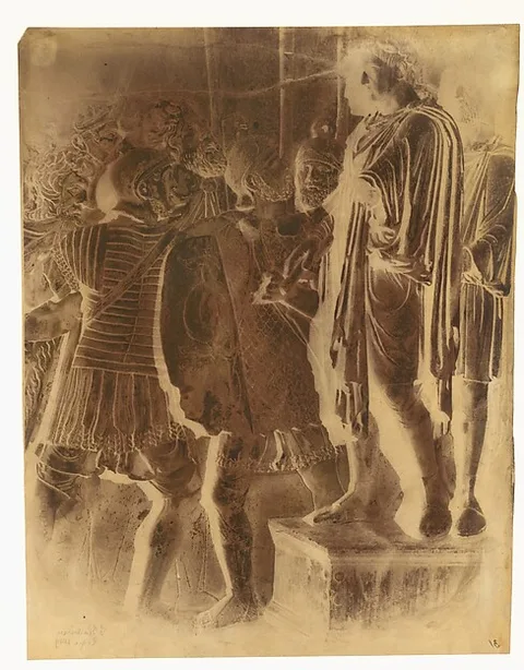 Frédéric Flachéron, Bas Relief from the Arch of Constantine, Rome
