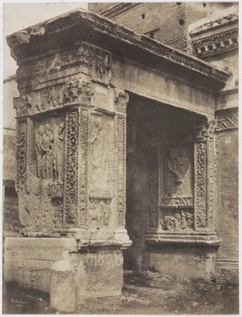 Frédéric Flachéron, Goldsmith's Arch, Rome