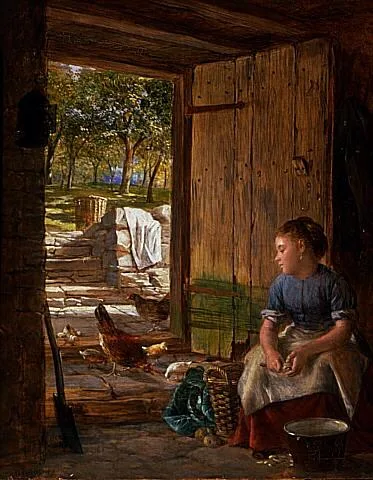 William Hemsley, Feeding the chicks