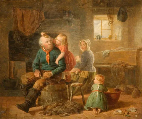 William Hemsley, The Fisherman's Family