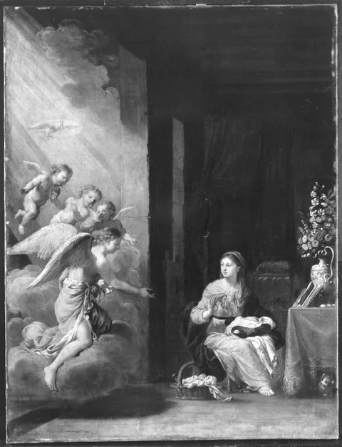Johann Heiss, The annunciation to the Virgin