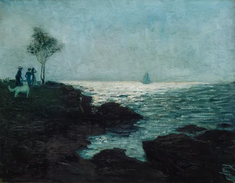 Aaron Harry Gorson, A Walk along the Shore