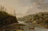 Henry Lewis, Cheever's Mill on the St. Croix River