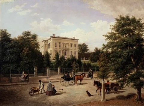 Henry Lewis, A Street in Saint Louis