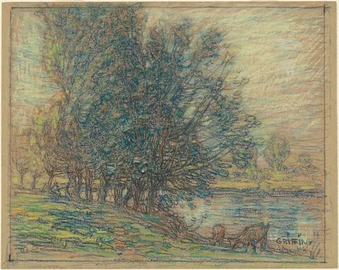 Walter Griffin, Willows, Longpre, France